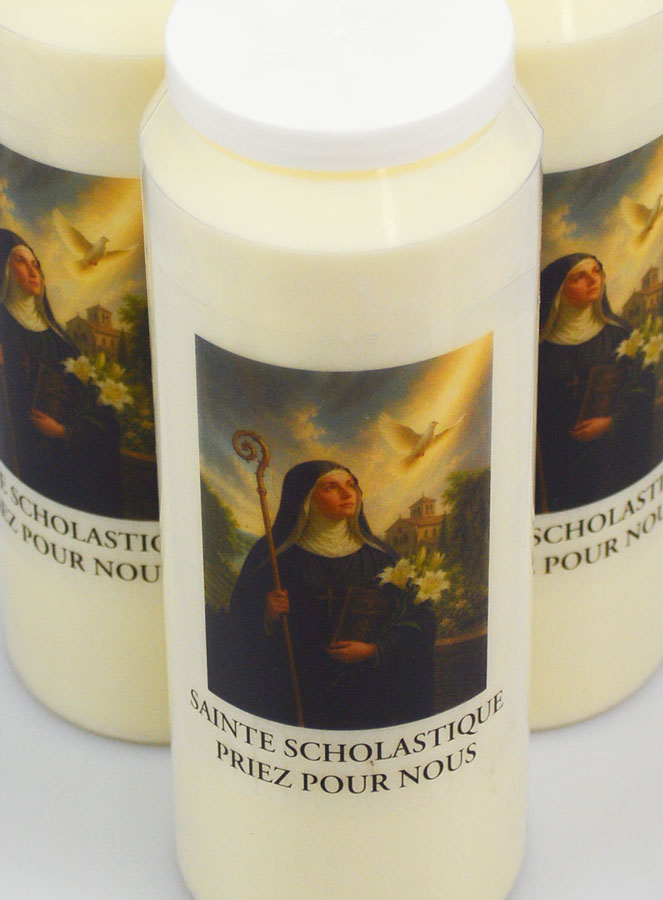 10 velas de novena a Santa Escolástica (pic 4)