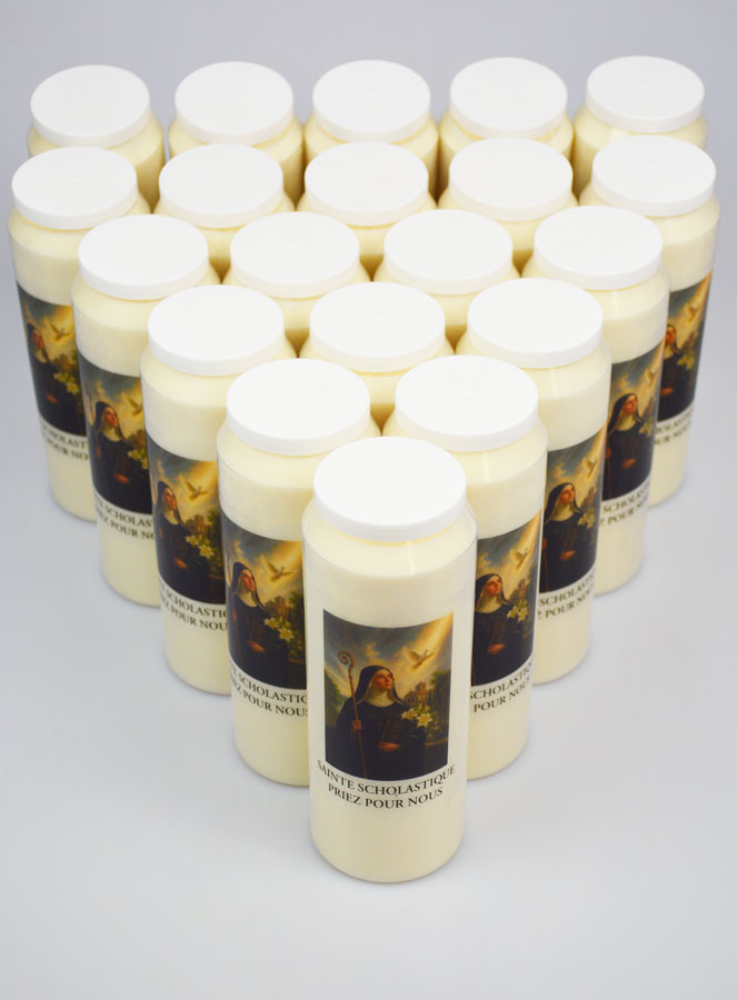 20 velas de novena a Santa Escolástica (pic 2)
