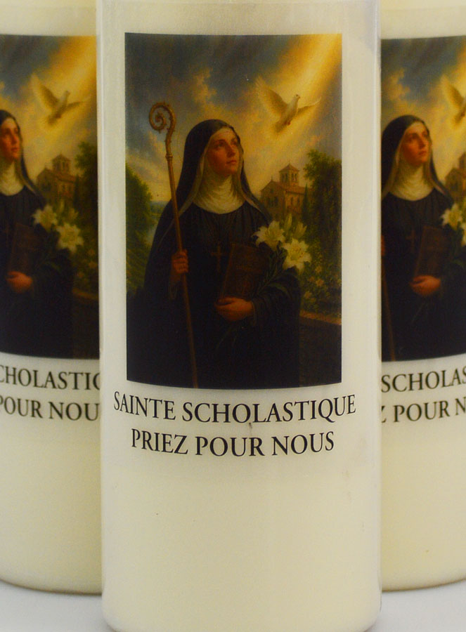 20 velas de novena a Santa Escolástica (pic 3)