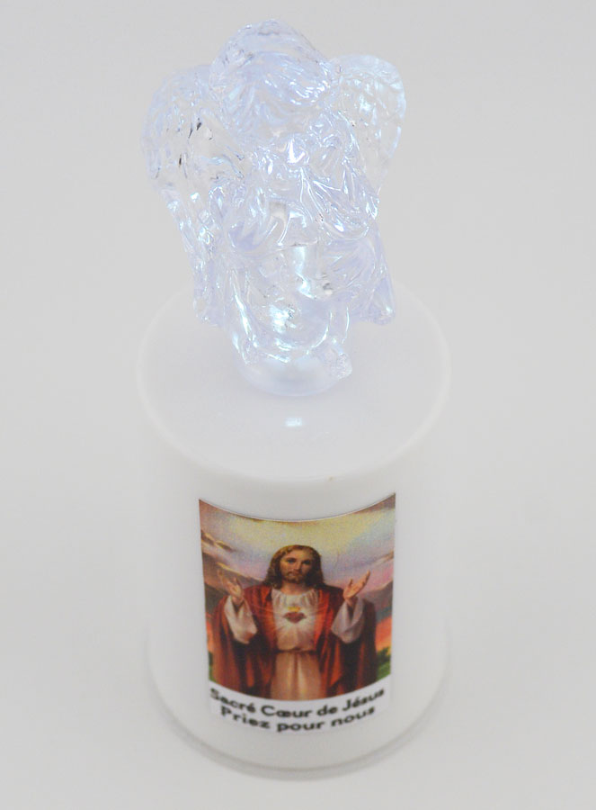 Vela de Iglesia LED Sagrado Corazón - 60 Días (pic 4)