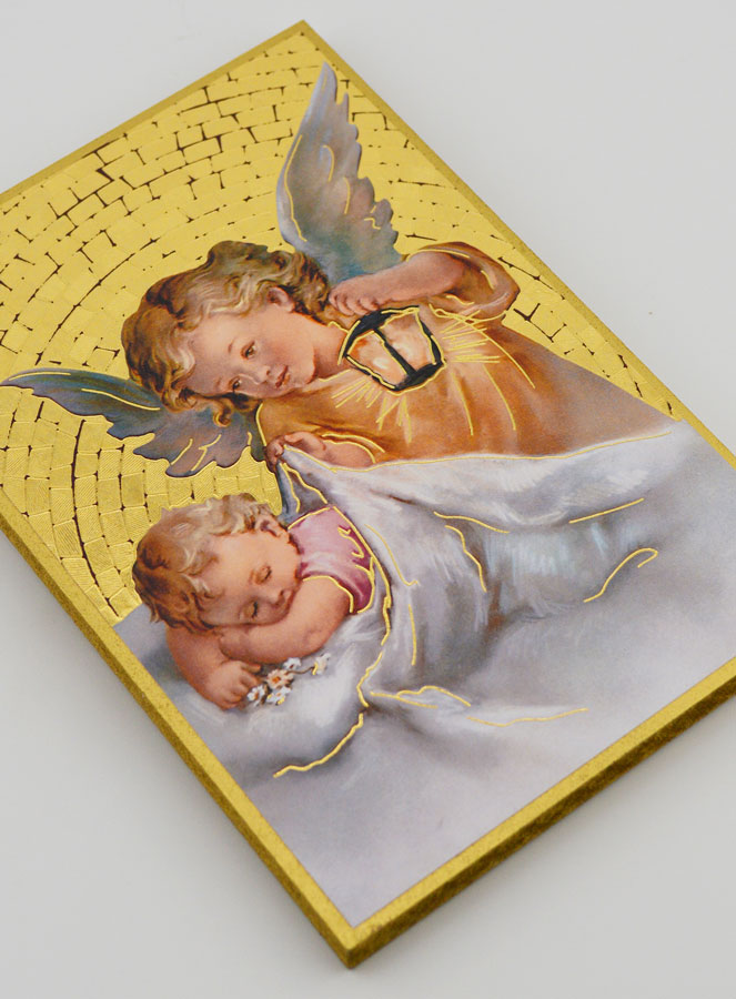 Cuadro Icono de Ángel con la Linterna - 15 cm (pic 3)