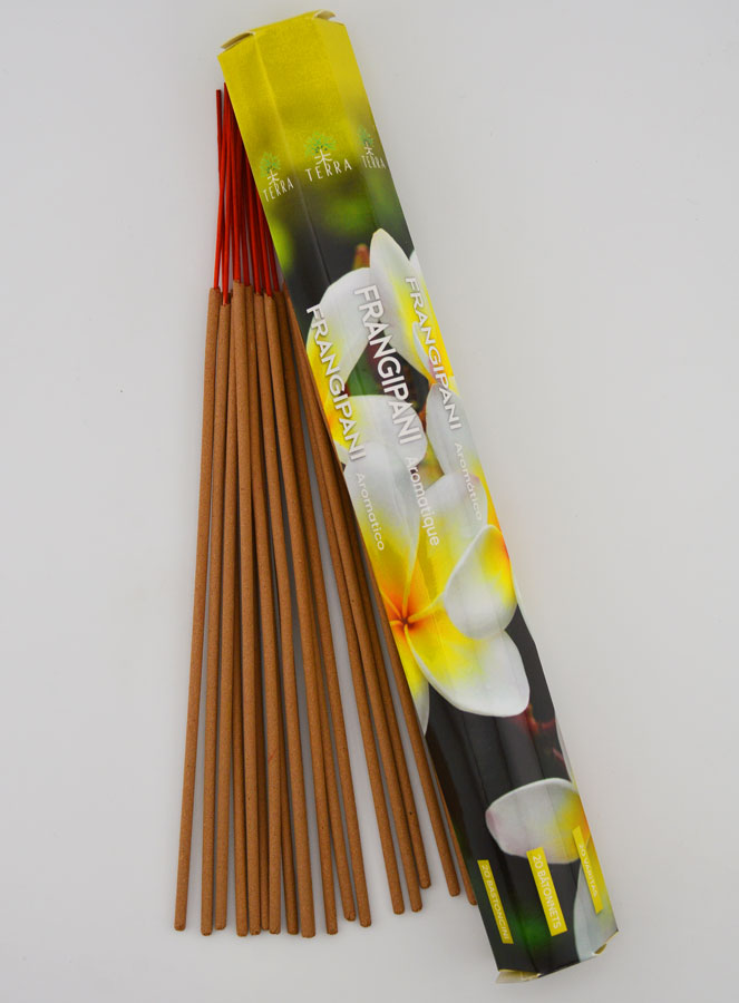 Incenso em Varetas Frangipani 30 g - Sem Carvão (pic 1)