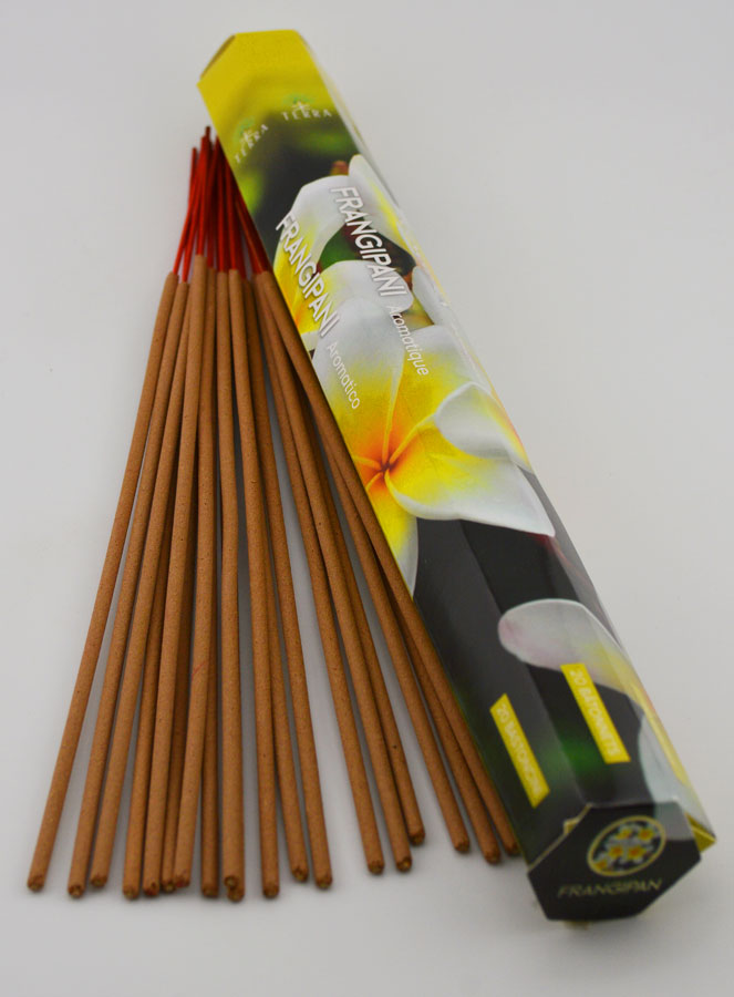 Incenso em Varetas Frangipani 30 g - Sem Carvão (pic 2)