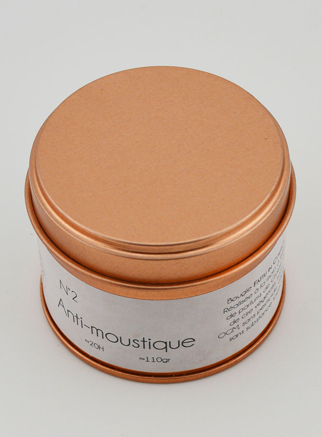 Vela aromática artesanal de 110 g - Repelente de mosquitos (pic 2)