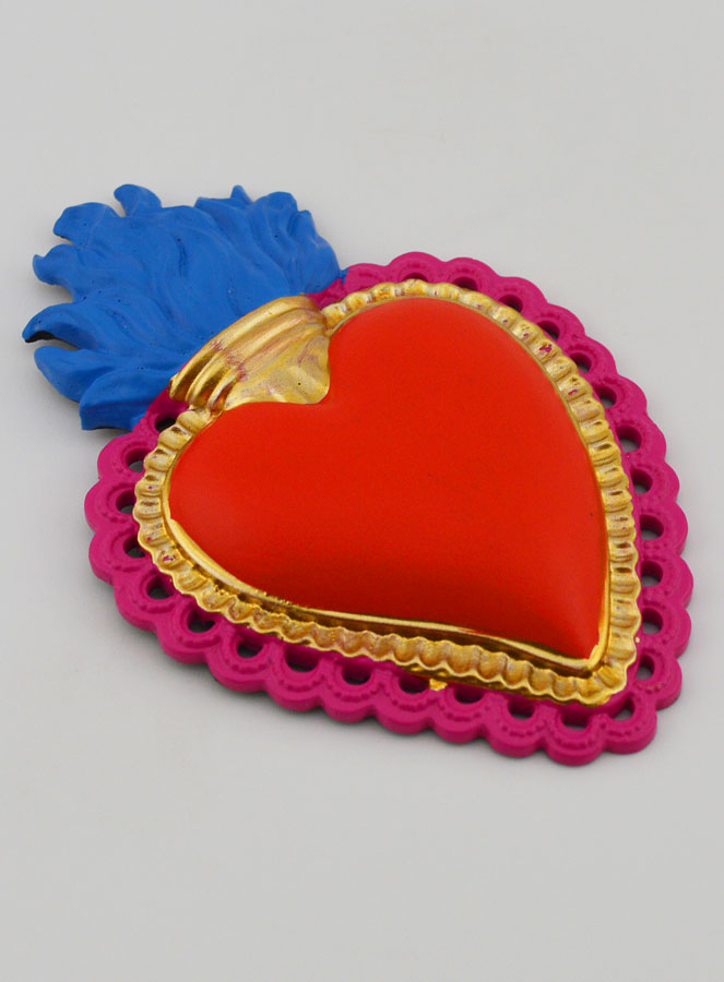 Ex-Voto de Parede Colorido - 11cm (pic 3)