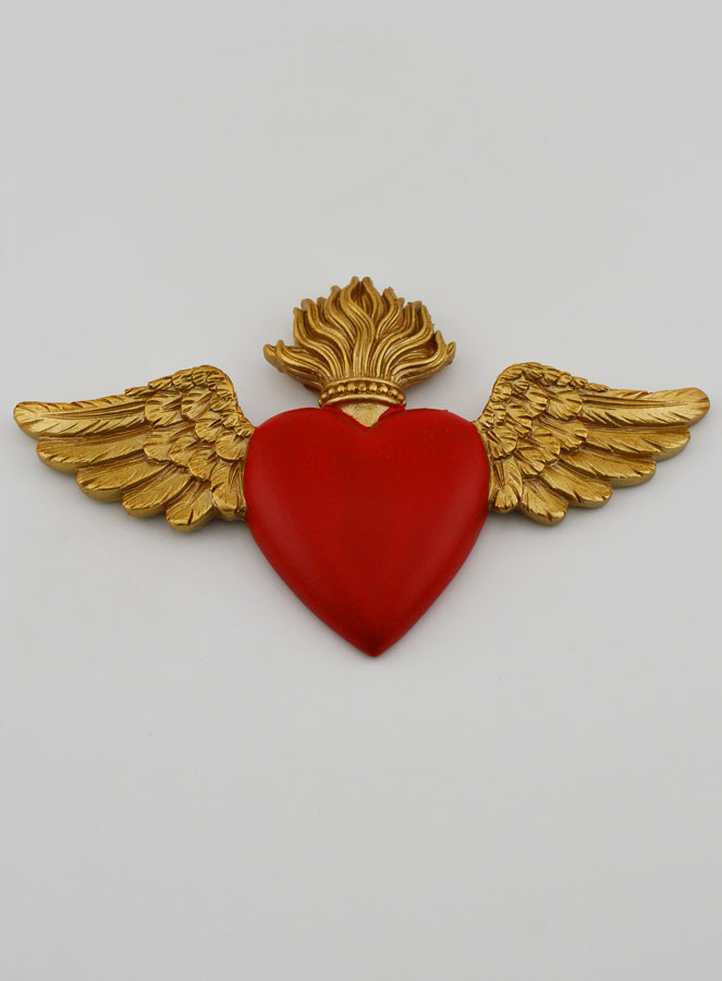 Ex-Voto de Parede com Asas - 12cm (pic 2)