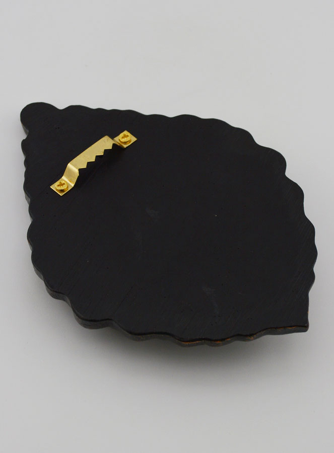 Ex-Voto de Parede Preto & Bronze - 15cm (pic 4)