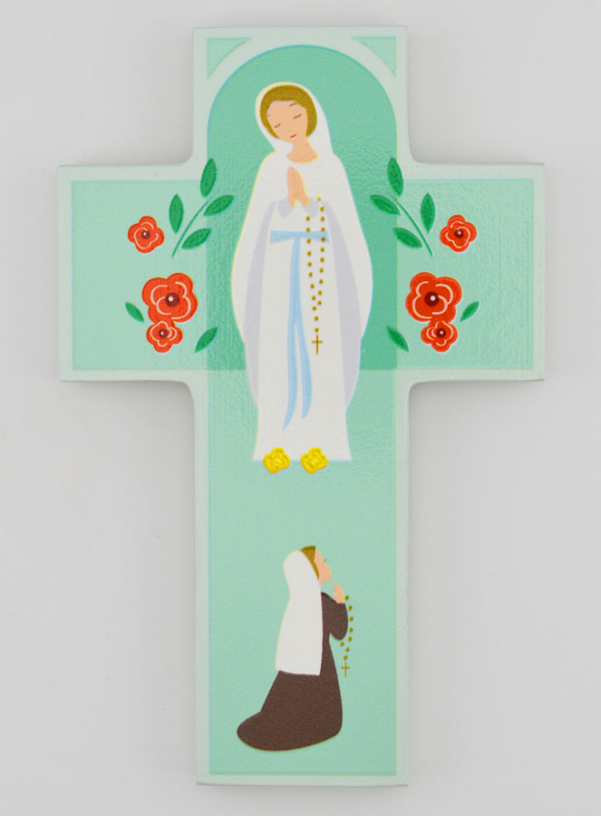 Cruz Infantil em Madeira - Nossa Senhora de Lourdes (pic 1)