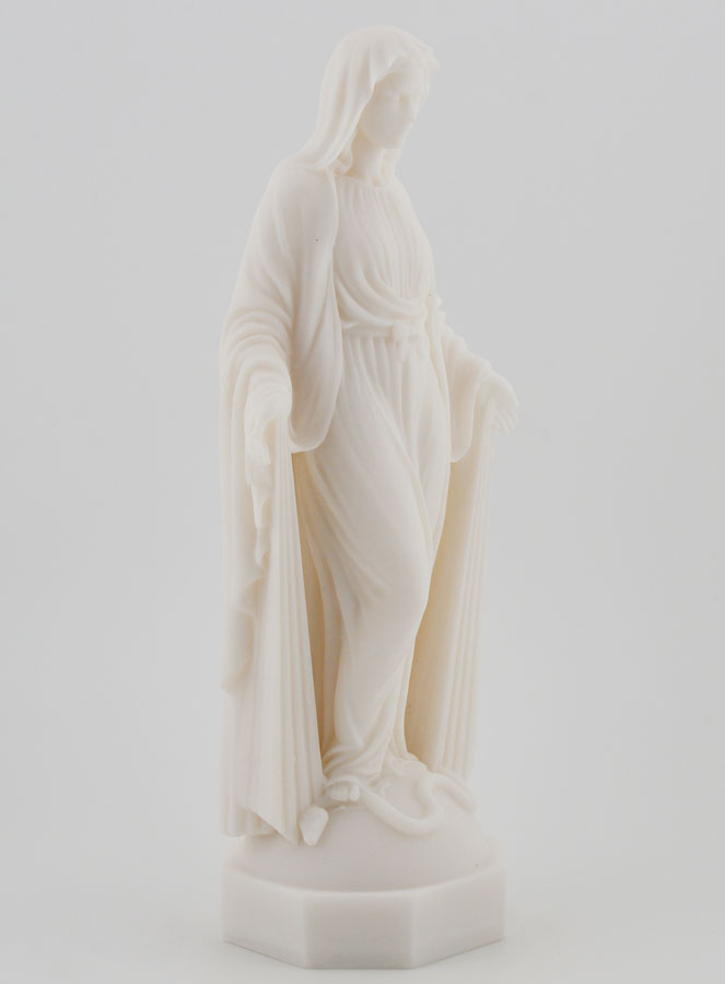 Estátua Virgem Milagrosa com Raios - 17 cm (pic 3)