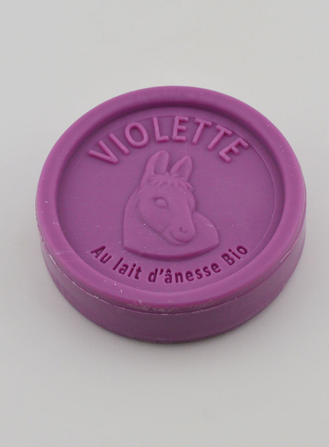 Sabonete Leite de Burra Bio & Violeta - 100g (pic 2)