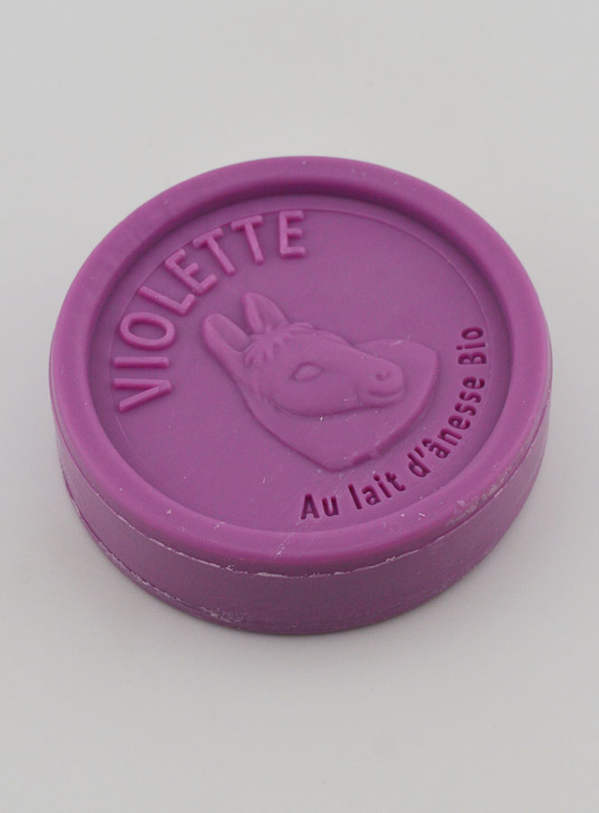 Sabonete Leite de Burra Bio & Violeta - 100g (pic 3)