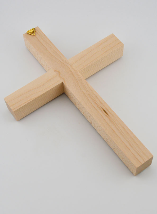 Crucifixo Ácer Acabamento Prateado - 20cm (pic 4)