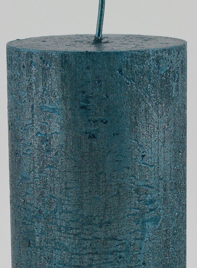 Vela decorativa moderna - Azul verdoso (pic 3)