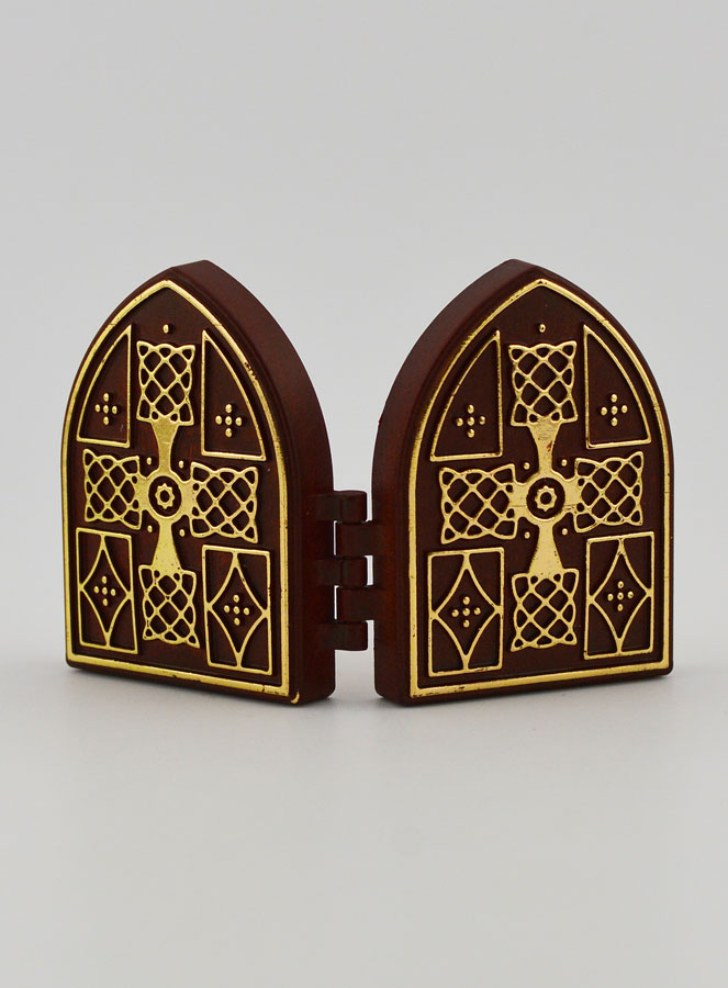 Ícone Díptico Mini - Sagrado Coração de Jesus & Santa Teresa (pic 4)