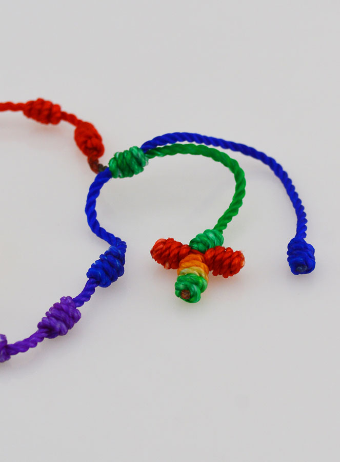 Pulseira Dezena Cordão Multicolor (pic 3)