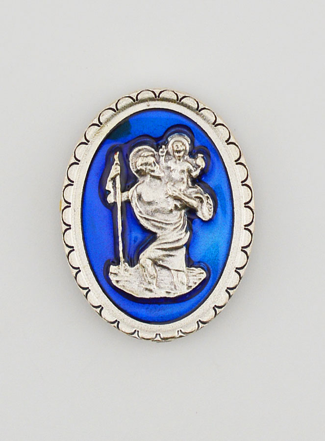 Placa Magnética para Carro de São Cristóvão - 4cm (pic 1)