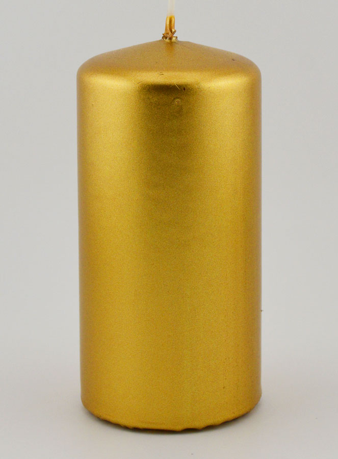 Vela de Decoração de Mesa - Ouro (pic 1)