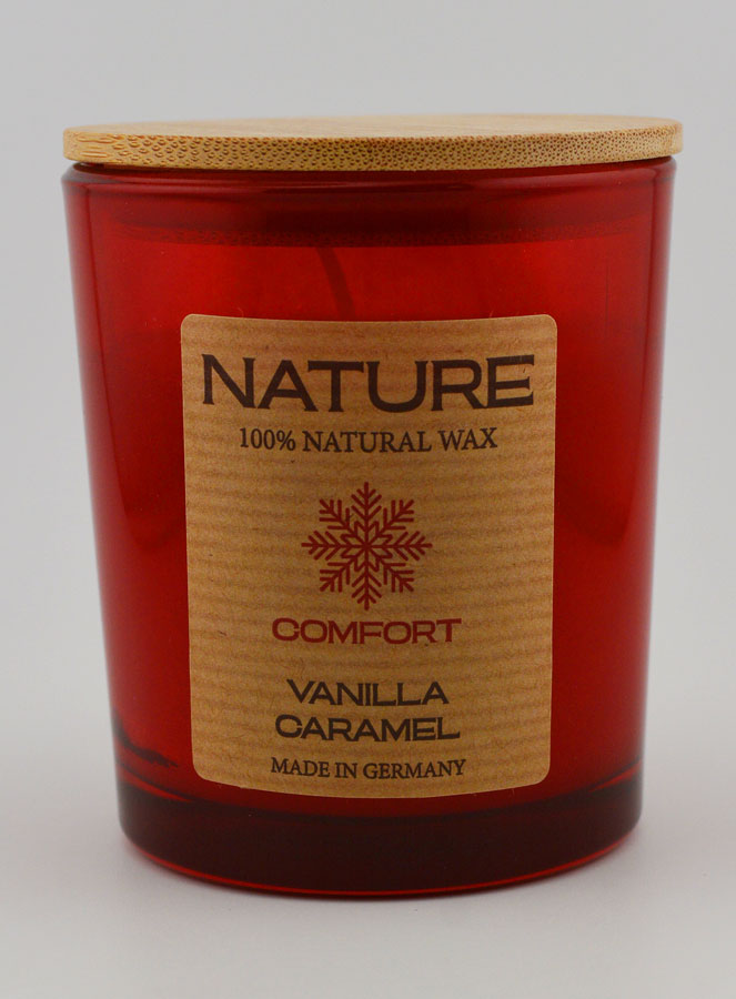 Vela Perfumada Bio - Baunilha Caramelo (pic 1)
