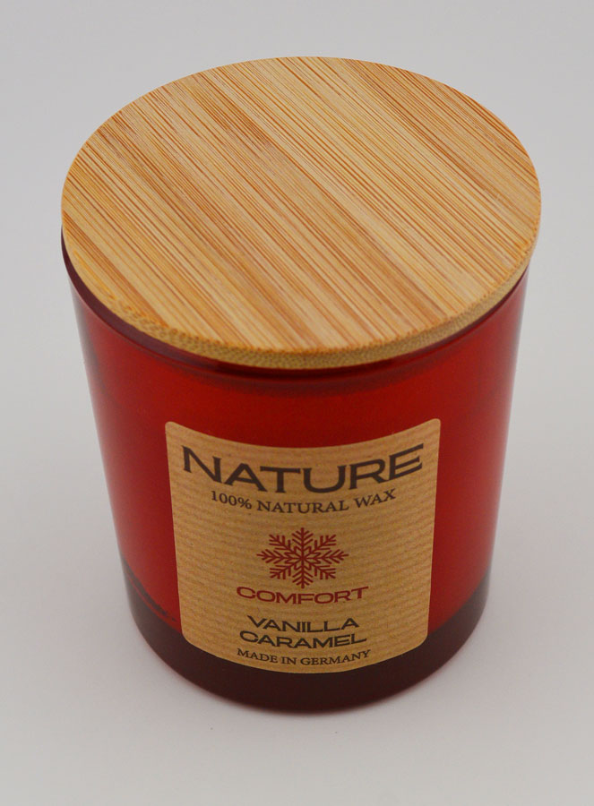Vela Perfumada Bio - Baunilha Caramelo (pic 2)