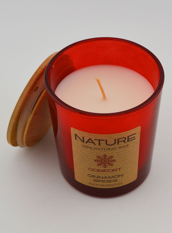 Vela Perfumada Bio - Baunilha Caramelo (pic 4)