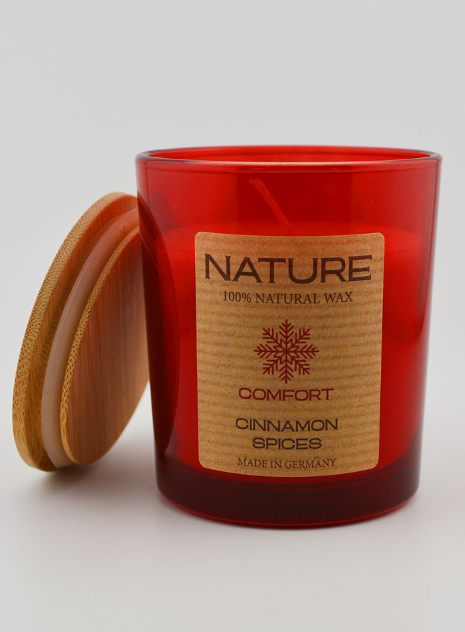 Vela Perfumada Biológica - Especiarias & Canela (pic 3)