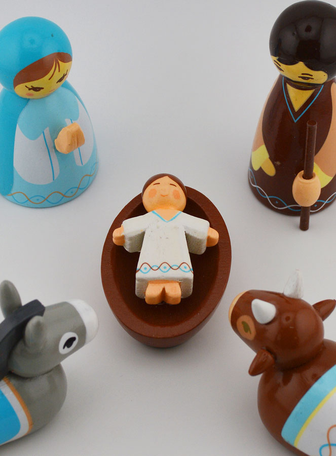 Presépio de Natal Infantil - Maria Azul (pic 2)