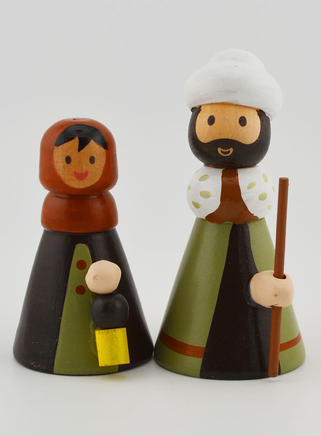 Presépio de Natal - Casal de Pastores (pic 1)