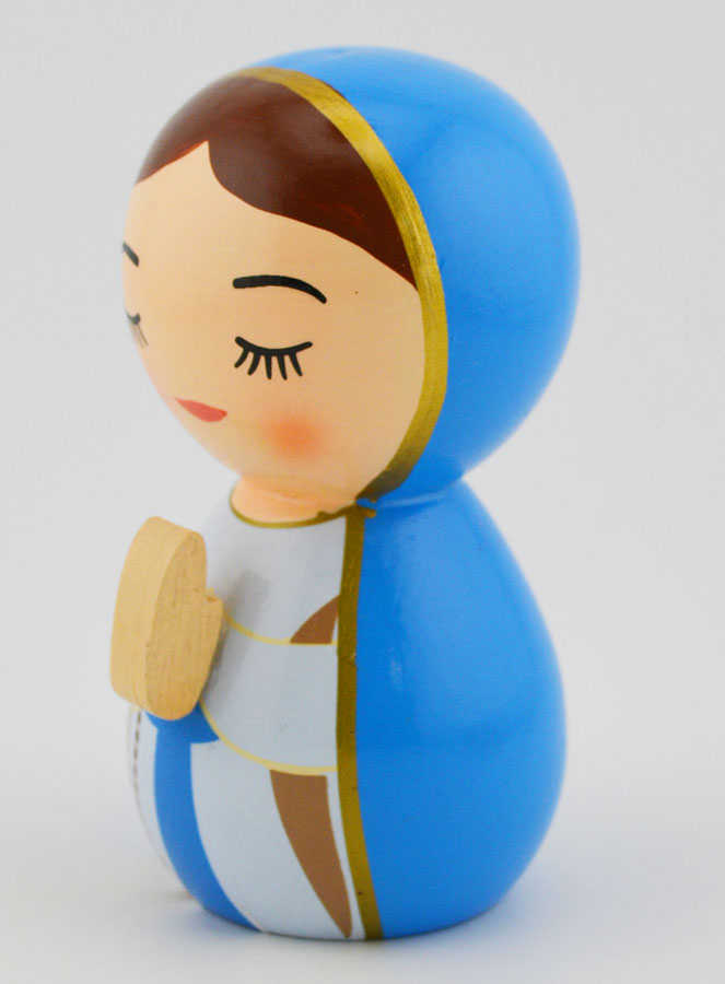Estatueta Maria em Oração - 10cm (pic 2)