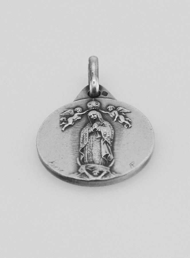 Medalla de Nuestra Señora de Guadalupe en Plata (pic 2)