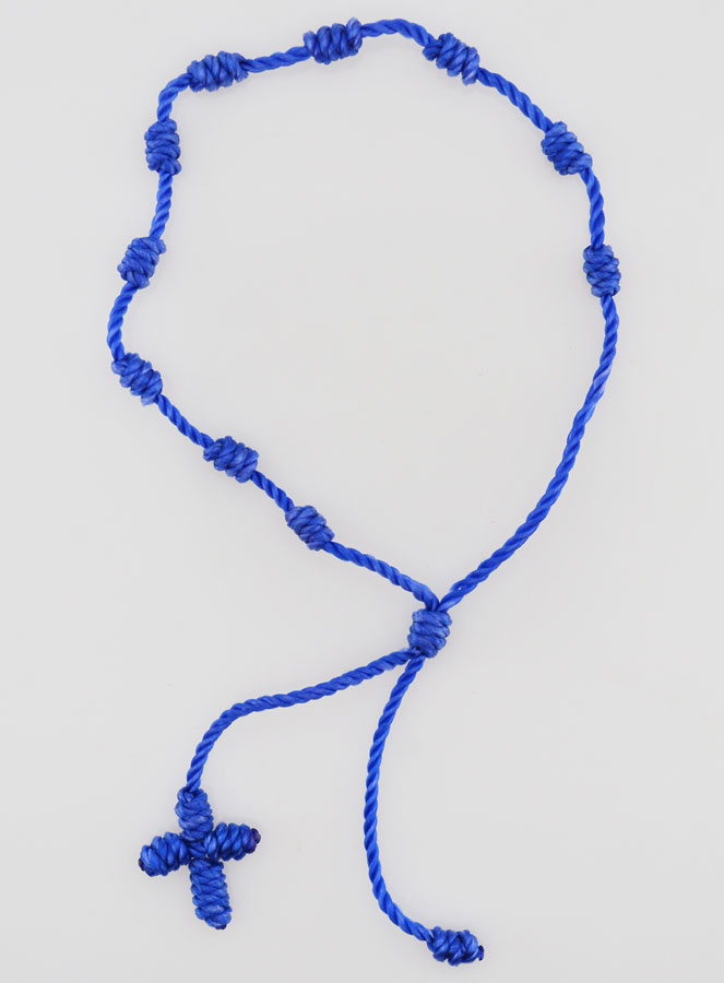 Pulseira Dezena em Corda - Azul (pic 1)