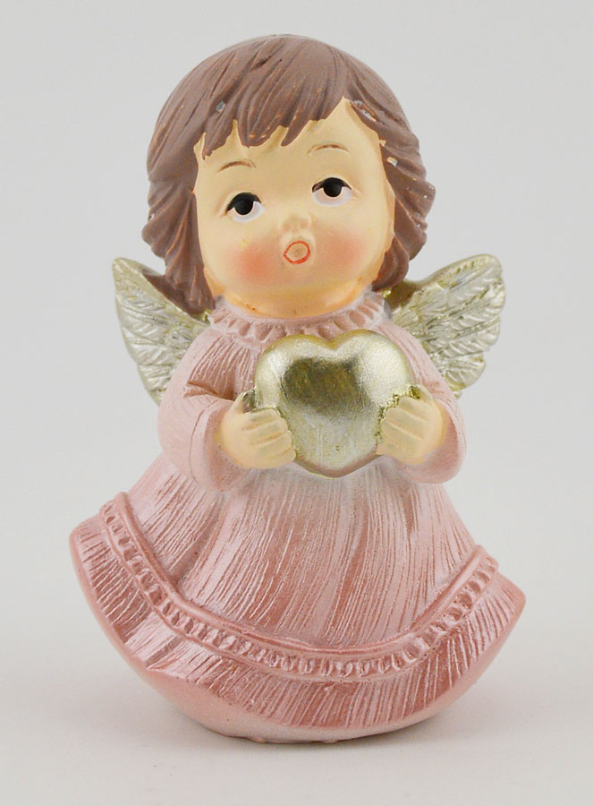 Ángel de Navidad - Rosa y Plateado (pic 1)