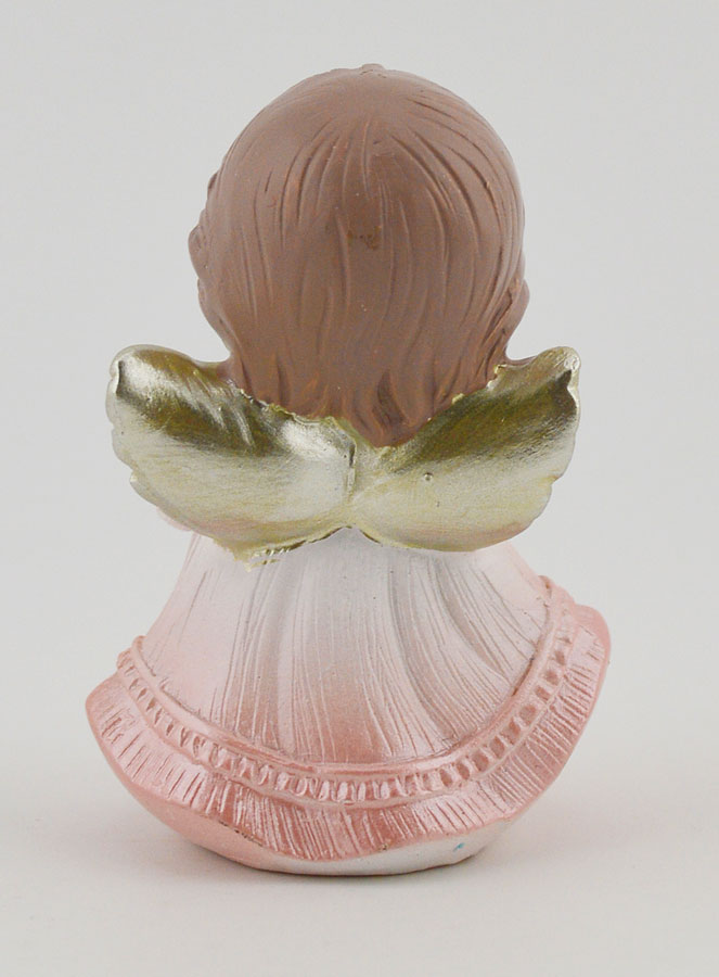 Ángel de Navidad - Rosa y Plateado (pic 4)