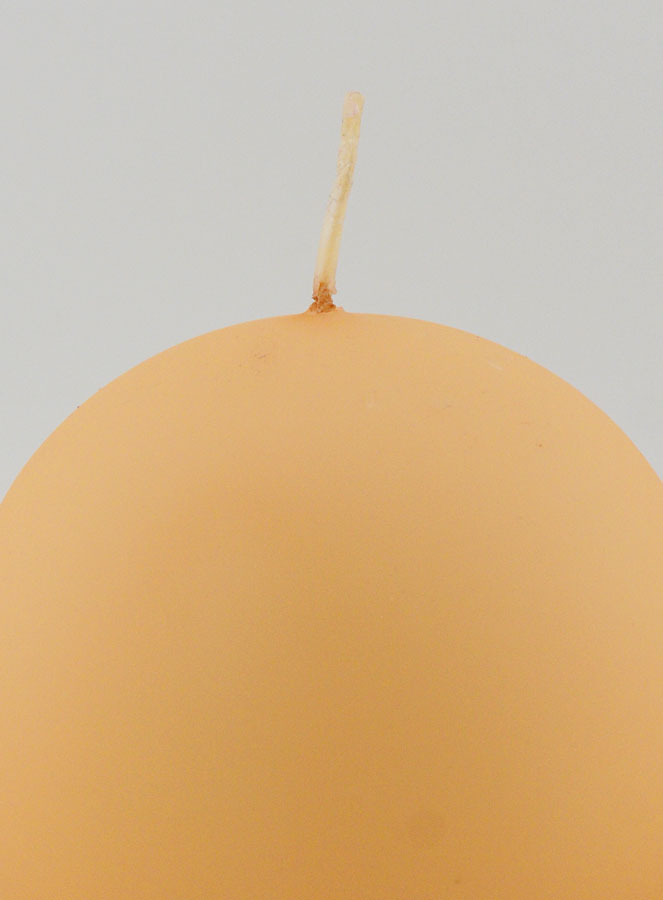 Vela Decorativa Esfera 8cm - Creme Mate (pic 3)