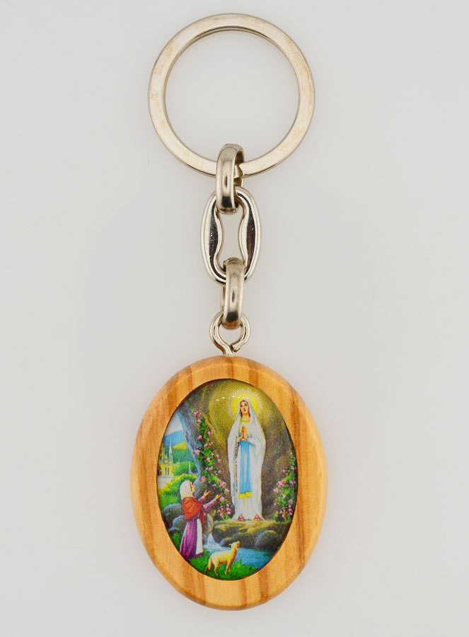 Porta-Chaves Nossa Senhora de Lourdes & São Cristóvão (pic 1)