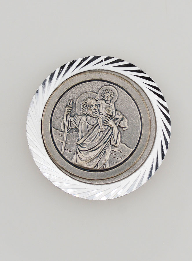 Placa Magnética para Carro de São Cristóvão - 3,5cm (pic 1)