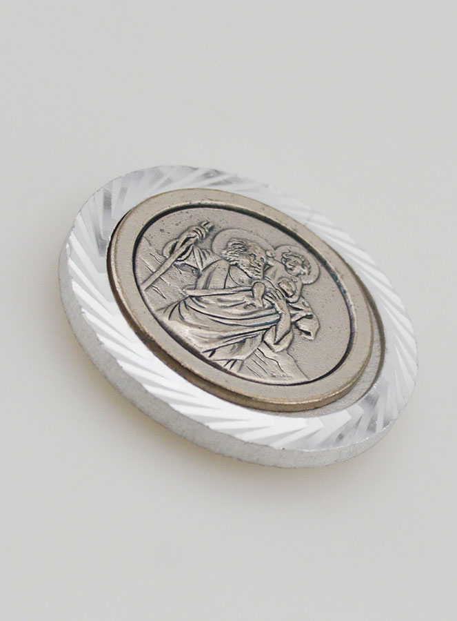 Placa Magnética para Carro de São Cristóvão - 3,5cm (pic 2)