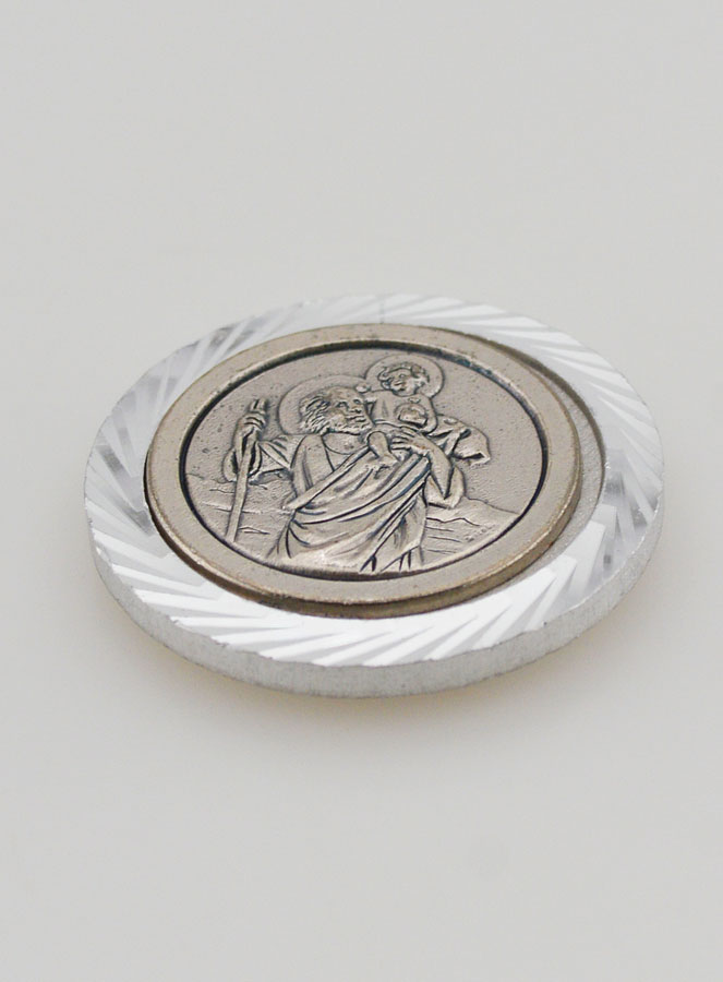 Placa Magnética para Carro de São Cristóvão - 3,5cm (pic 3)