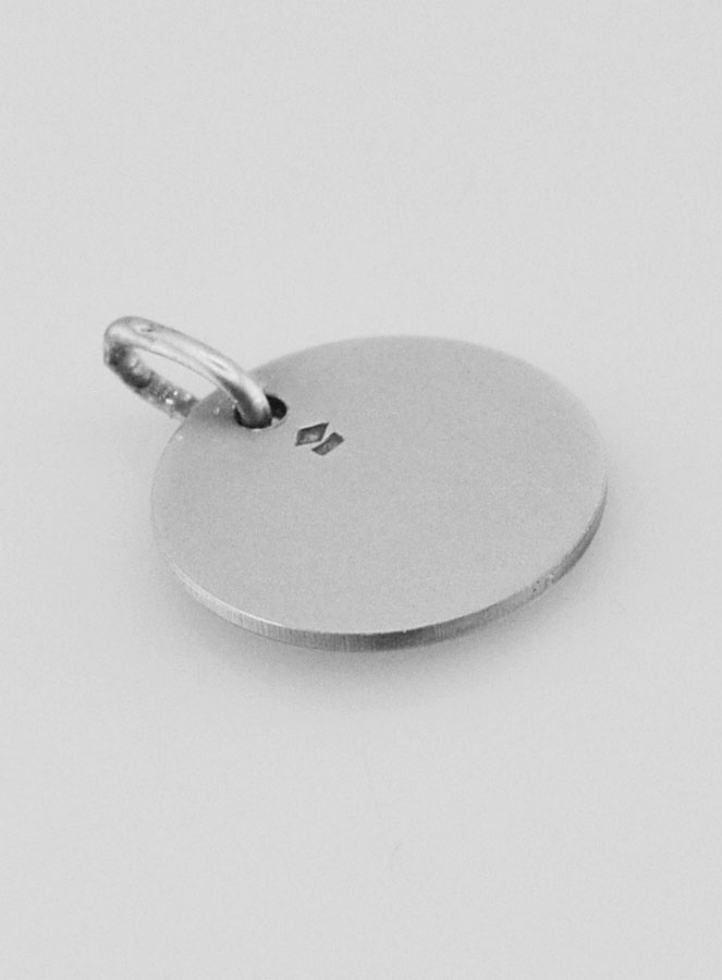 Medalha de Batismo em Prata - Amo-te (pic 4)