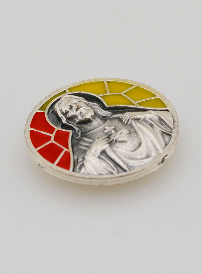 Placa Magnética para Carro - Sagrado Coração de Jesus (pic 3)