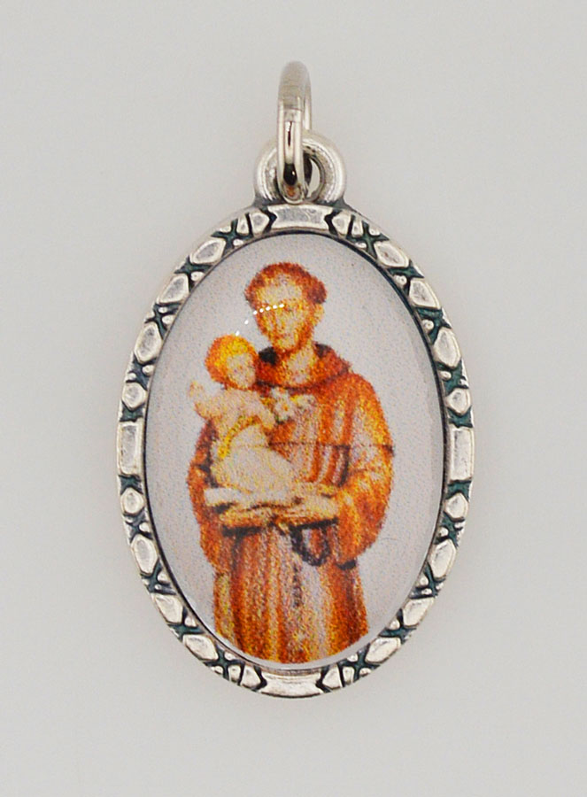 Medalha Borda Torcida 25mm - Santo António (pic 1)