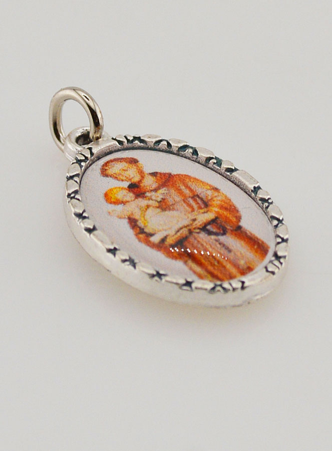 Medalha Borda Torcida 25mm - Santo António (pic 3)