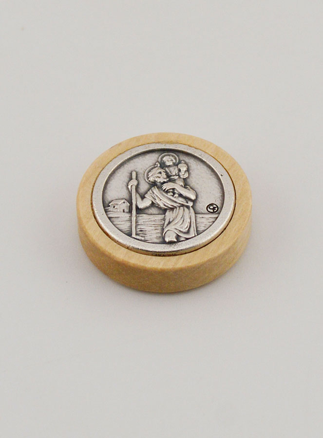 Placa magnética para carro São Cristóvão - 22mm (pic 2)