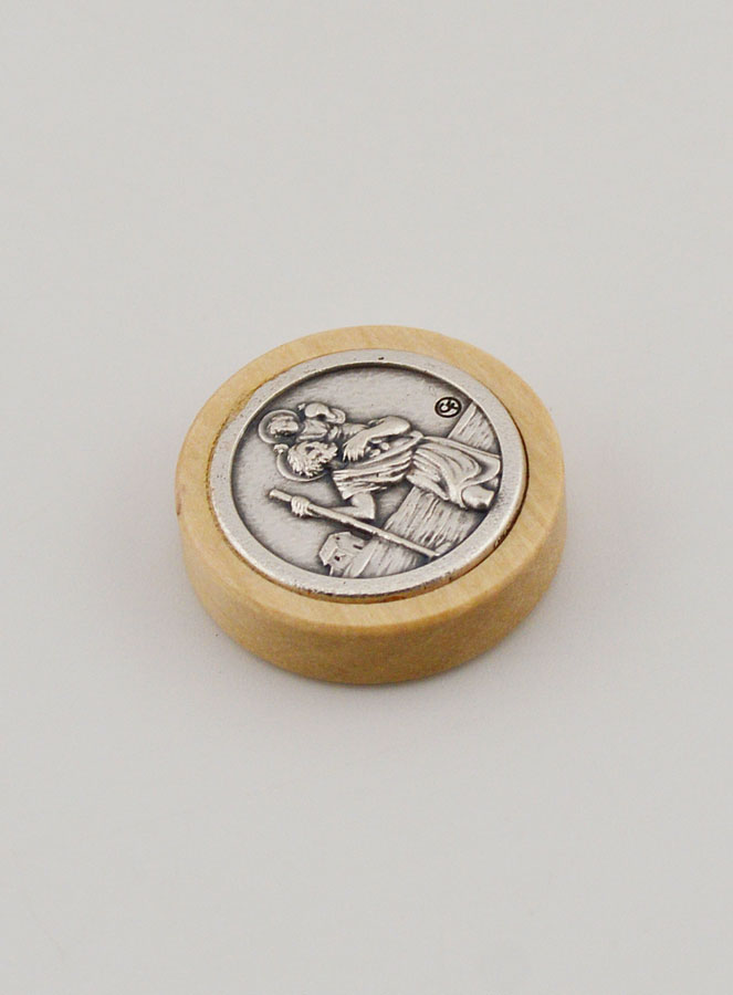 Placa magnética para carro São Cristóvão - 22mm (pic 3)