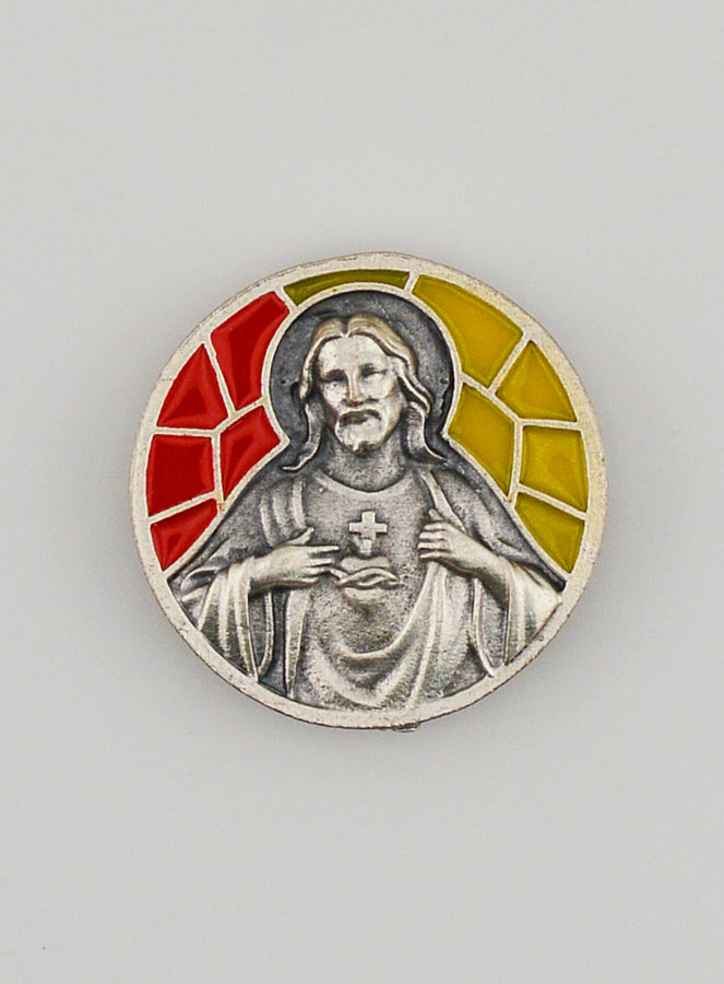 Placa Carro Magnética - Cristo Misericordioso (pic 1)