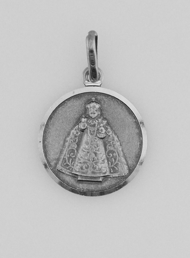 Medalha Prata Menino Jesus de Praga (pic 1)