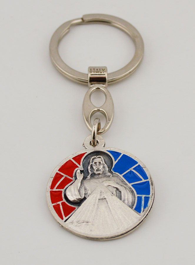 Porta-chaves Esmalte Cristo Misericordioso (pic 2)
