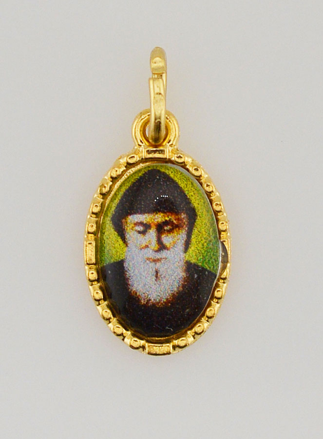 Medalha Borda Torcida 15mm - São Charbel (pic 1)