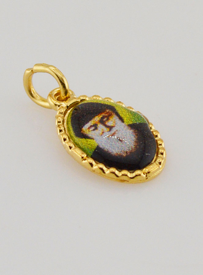 Medalha Borda Torcida 15mm - São Charbel (pic 3)
