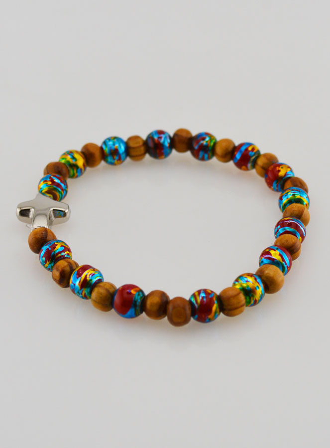 Pulseira Infantil Com Cruz - Vermelha (pic 2)