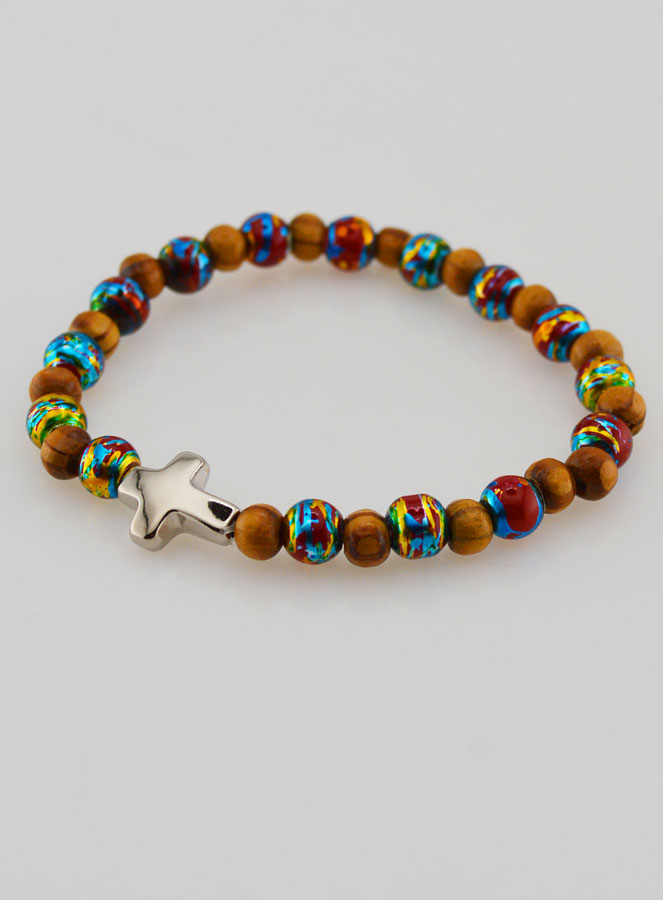 Pulseira Infantil Com Cruz - Vermelha (pic 3)